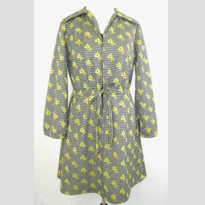 True Vintage 50s/60s Housecoat Dress M
